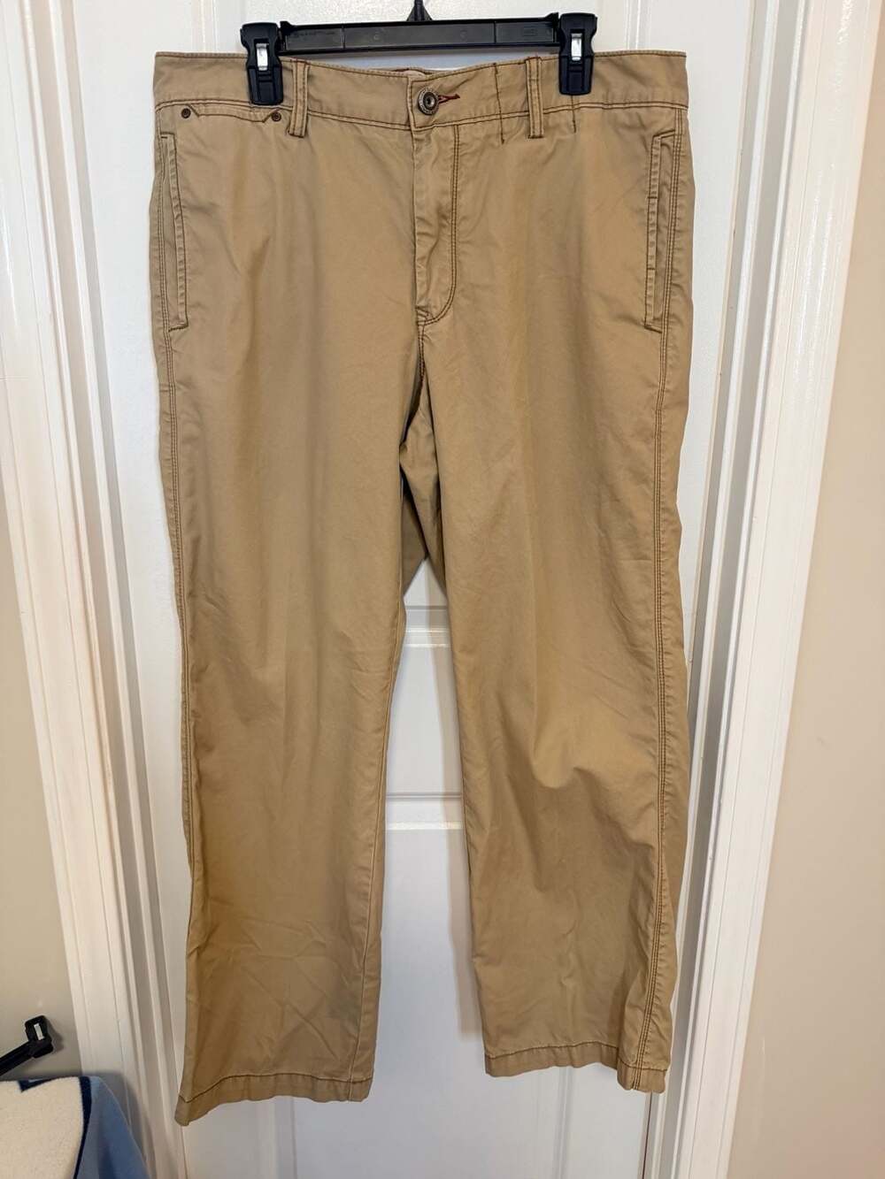 Tommy Bahama Khaki Chino Pants Tan Cotton 36x30